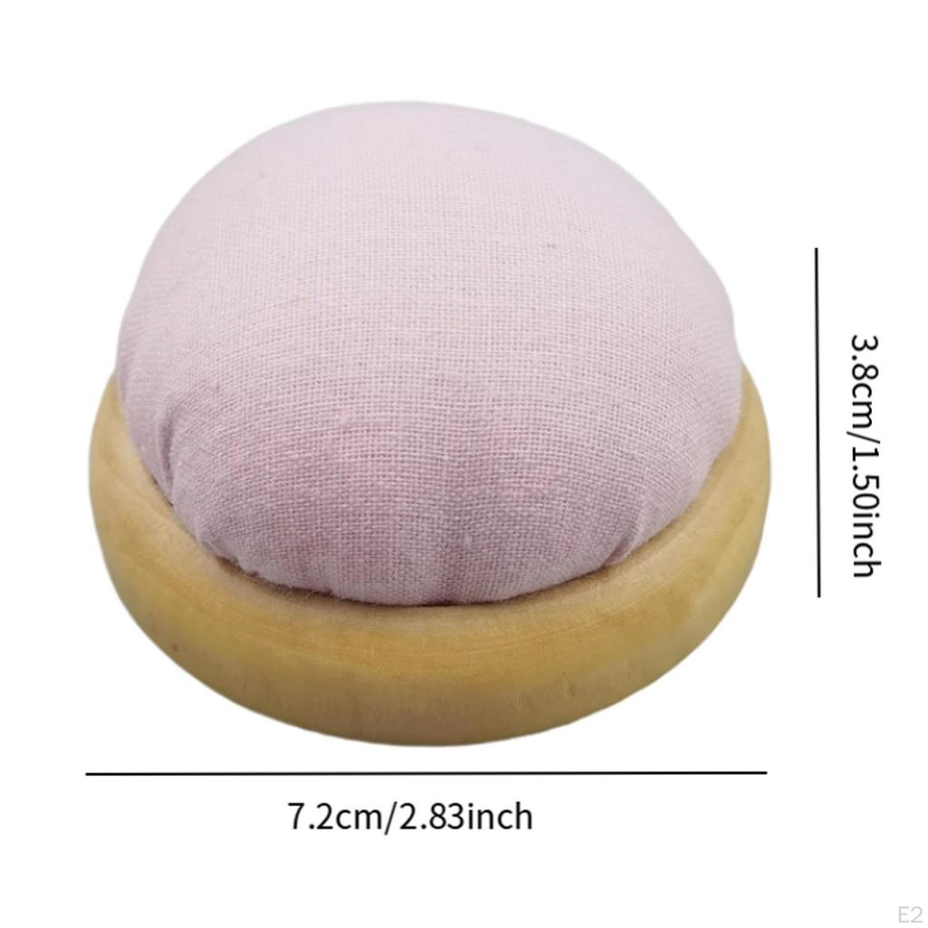 Alfineteiro Porta-Agulhas Redondo Versátil Compacto Costura