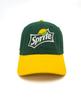 AMERICAN NEEDLE Baseball Cap, Sprite Ballpark Side AN, One Size Fits All, Adjustable Strap, Unisex, Emerald & Yellow