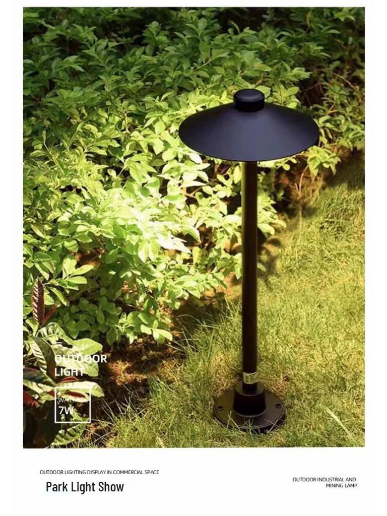 Plug-in Outdoor Mushroom Lights: Waterproof, Ground-Inserted Decor for Garden & Courtyard Atmosphere