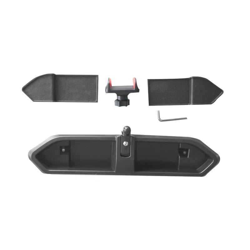 Car Mobile Phone Holder Stand for Jeep Wrangler JL 2018-2025 GPS Bracket Dash Mount Storage Organizer Box Interior Accessories