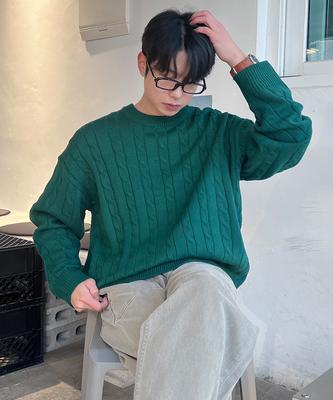 Ulifezip Standard Cable Knit 5 Colors [Ulzk_0001]