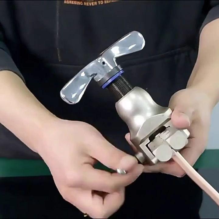 Great Sage WK-806FT Precision Eccentric Pliers & Copper Pipe Expander - Flaring Tool for AC & Refrigeration