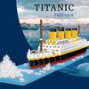 Creatieve Doe-het-zelf Titanic schip model bouwblok MOC Titanic bouwsteen Voor Kinderen speelgoed Verjaardag Kerstcadeaus 2500 stuks