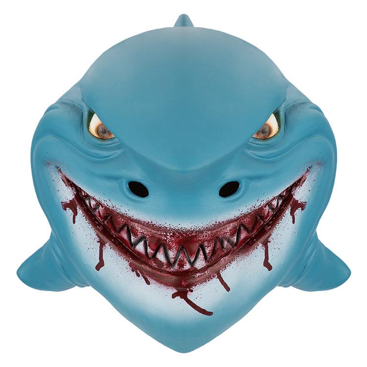 Halloween Mask Latex Headgear Cute Cat Shark Raccoon Donkey Parrot Bat Rhinoceros Bar Party