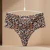 Lady Summer One-piece Silk-Free Breathable High-Waisted Abs-Controlling Yoga Thong Underwear