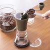 Kalita KKC-25AG Coffee Mill with Clear, Washable Ceramic Cutter, Adjustable Coarseness, Hand Grinder #42151. Perfect for beginners, this compact, port