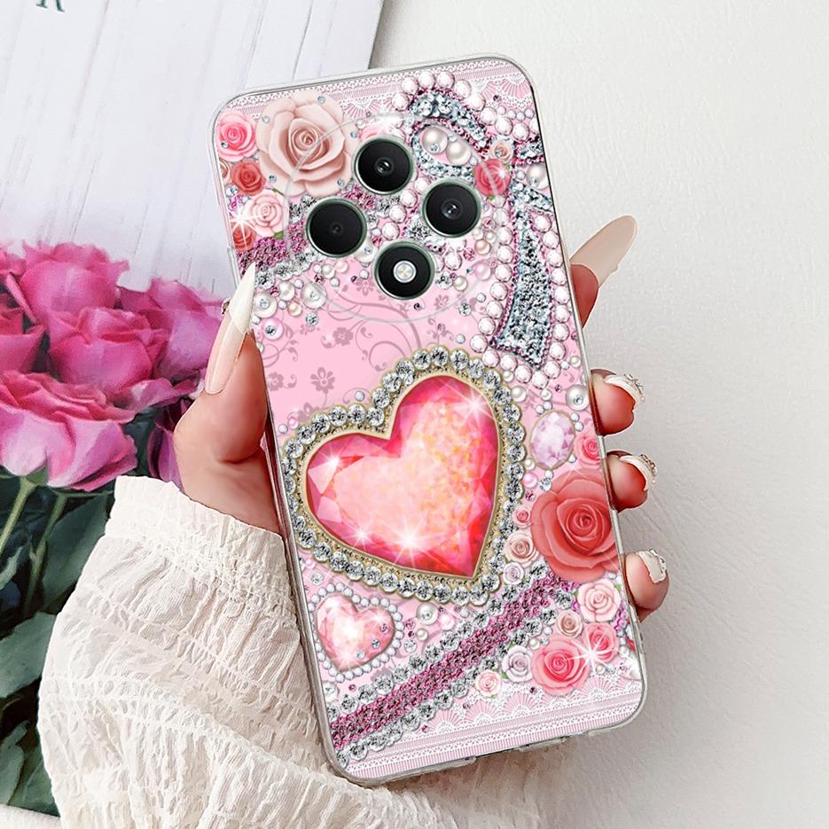 For Oppo Reno 12F 4G Case CPH2687 Stylish Butterfly Painted Cover Soft Silicone Case For Oppo Reno12 F Reno 12 FS Reno12F Bumper