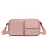 Nuova Borsa a Spalla da Uomo Leggera Tracolla Regolabile Borsa a Tracolla a Mani Libere Multitasche Unisex Borsa da Sotto Braccio Uso Quotidiano
