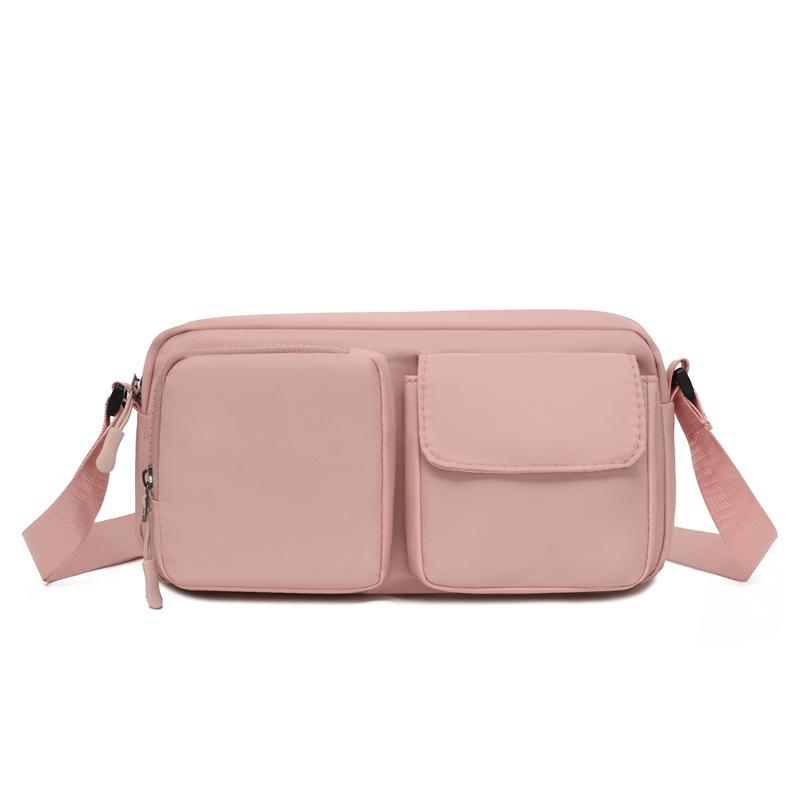 Nuova Borsa a Spalla da Uomo Leggera Tracolla Regolabile Borsa a Tracolla a Mani Libere Multitasche Unisex Borsa da Sotto Braccio Uso Quotidiano