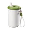 New 316 Stainless Steel Portable Straw Cup Vacuum Insulated Cup Outdoor Portable Car Coffee Cup Is Good-looking
