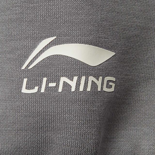 Li-Ning Sweatshirts Unisex Asphalt Gray (Cotton-Polyester