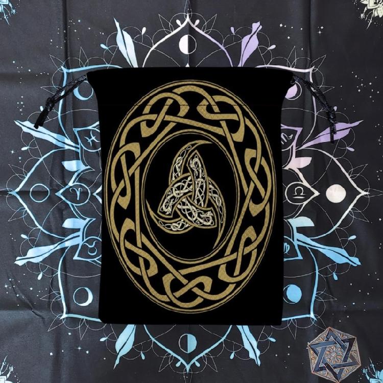 Divinations Tarots Bag Board Game Mini Jewelry Packagings Storage Pouch Gift Bag