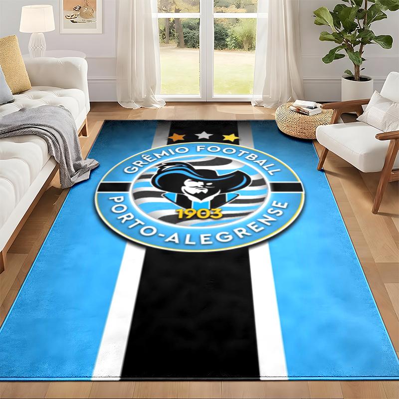Gremio Foot-Ball Porto Alegrense Carpet Door Mat for Living Room or Bedroom Protective Mat Under Chair Office Decoration Christmas Gift Birthday Prese