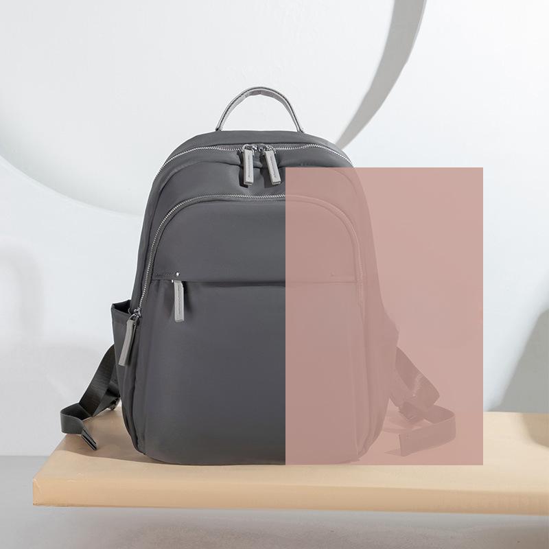 

Новый летний простой и легкий рюкзак для поездок на работу, большая вместимость, из ткани Оксфорд, повседневный женский рюкзак, сумка для компьютера