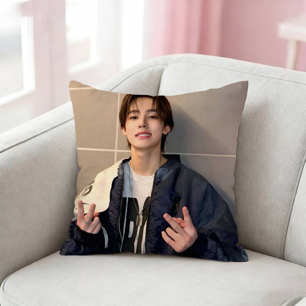 Kpop CORTIS Pillow Case for Sofa Living Room Home office Decor Protective Cover
