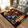 3D FNAF-Five-nights-At-Freddys Muster Teppich Große Fläche Teppich für Wohnzimmer Kinderzimmer Sofa Küche Dekorieren Rutschfeste Matte Geschenk