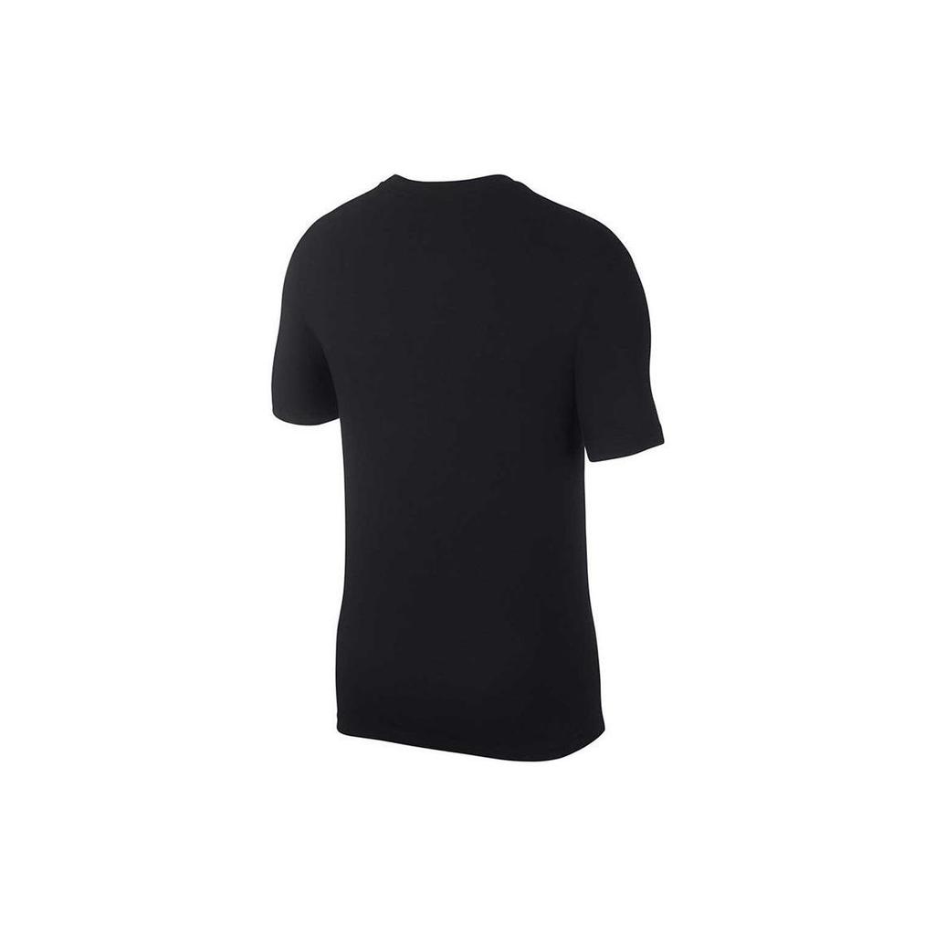 Nike T Shirts Men's Black Crew Neck Moderate Straight Fit AR5718-010