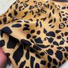 70cm Square Luxury Silk Scarf Ladies Leopard Print Headband Small Hair Scarves Band Female Handkerchief Scarves