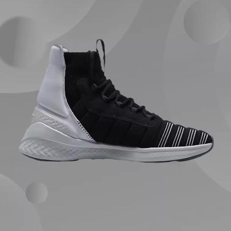 Li-Ning Unbounded Casual Sports Training Shoes Women Sneakers Black White AFPQ058-1