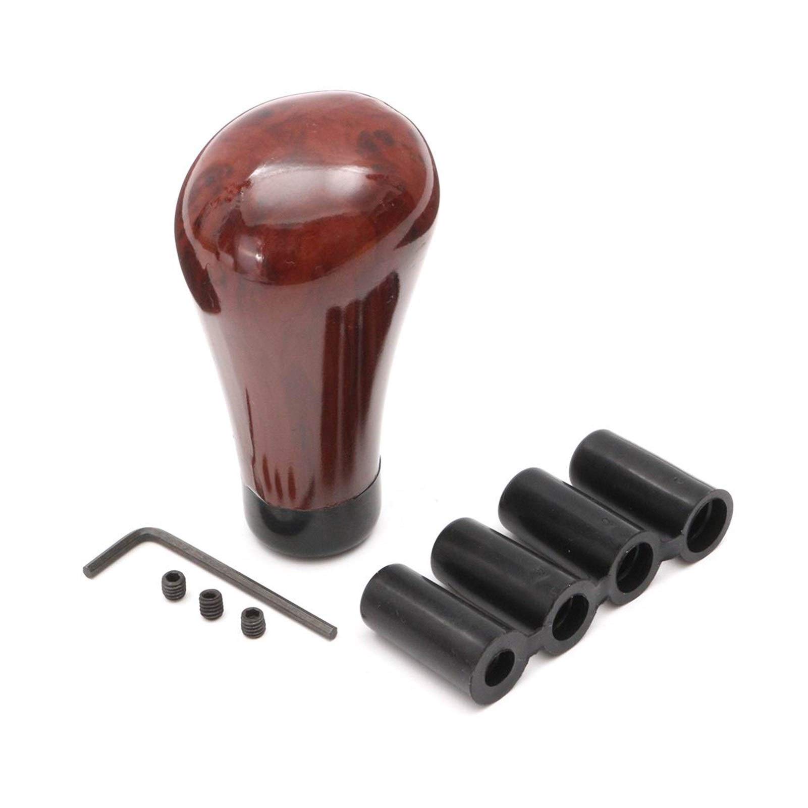 Shift Knob Universal Walnut Wood Manual Car Shift Knob Lever коричневый