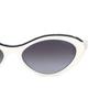 Chanel Full Frame Cat Eye Sunglasses Women Sunglasses White CH5416-C1763-/S6