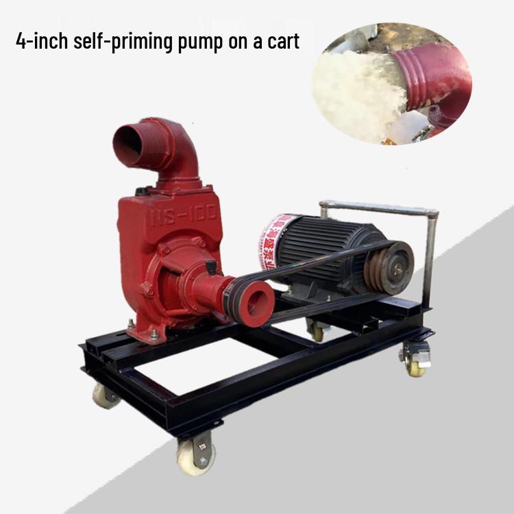Wear-resistant Cast Iron Diesel Self-Priming Irrigation Pump (4" & 6")