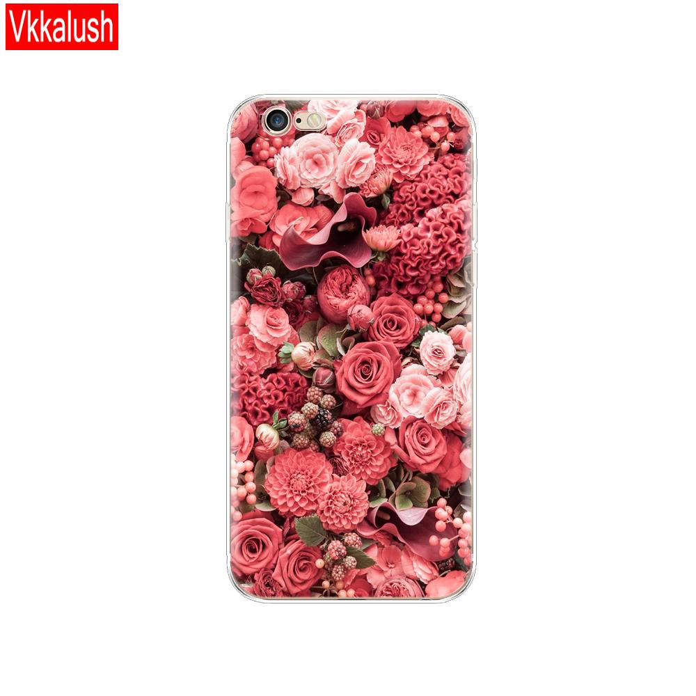 Pro iphone 5s 5s se se 2020 4 4s pouzdro měkké tpu telefon Shell Cover pro Apple iPhone 6s 6s plus Fundas coque roztomilý nárazník