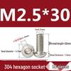 ISO7380 Stainless Steel Hex Drive Dome Head Screws - M2 to M16