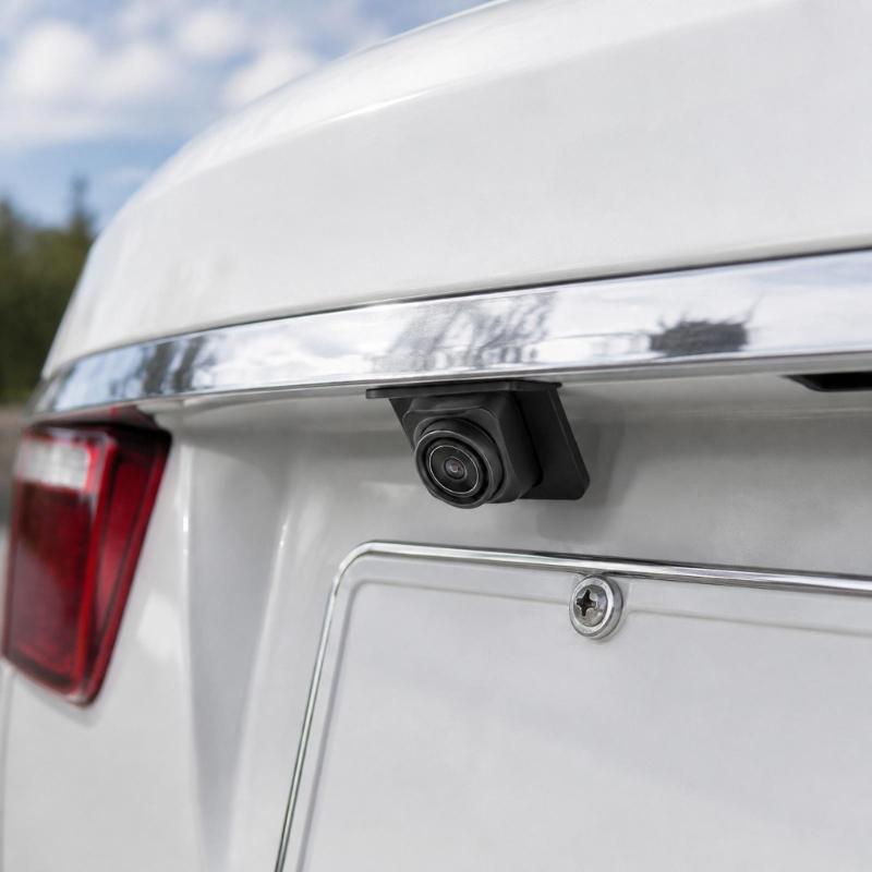 Part Number 23642496 Reversing Camera for Baojun 530 with Black Body, White Cable Ends, and Rear-Facing Camera Unit for Vehicle Rear Display Systems