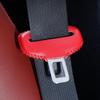 2Pcs Pu Leather Protection Wear Universal Car Seat Belt Buckle Cover Protector Anti-Collision Case Car Interior Accessories