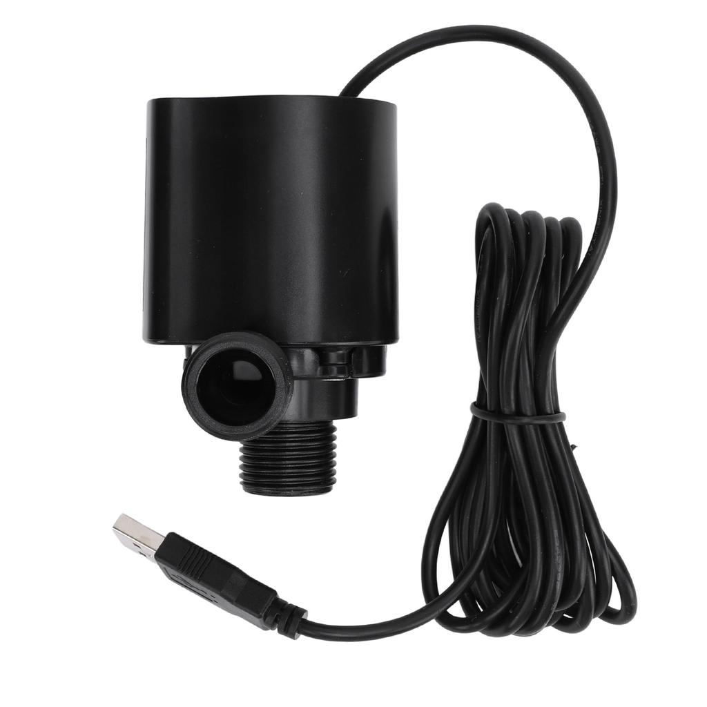 Pompă de apă submersibilă DC 5V 4W 500L/H Înălțime 180cm IP68 Ultra Silențioasă USB Fără Perii Pompă Fântână Iaz