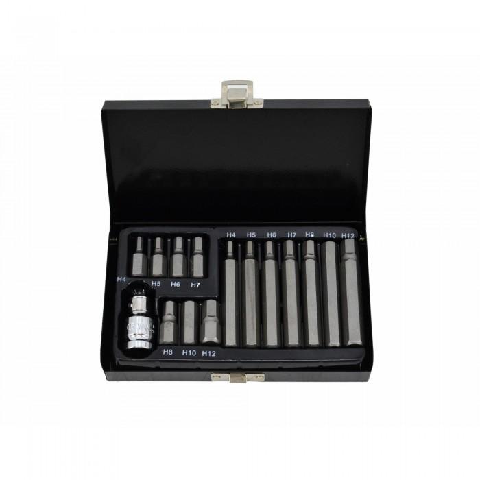 AW Tools Hex Head Screwdriver Bit Set