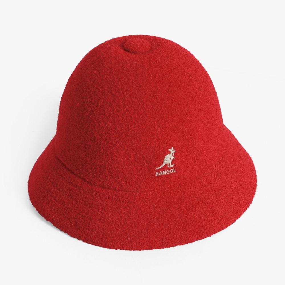 Kangol 0397bc Šarlátový Bermuda Ležérny Klobúk Vedierko