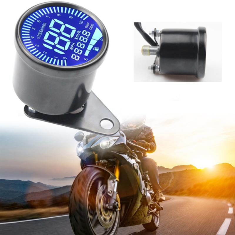 Universal Motorcycle Meter Led Digital Speedometer Odometer Fuel Gauge For Motorcycle Scooter Modified Meter