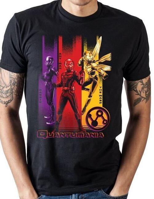 BRAND NEW Marvel ANT-MAN & the WASP Tee small Black T Shirt QUANTUMANIA S разноцветный
