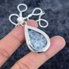 Dendrite Opal Gemstone Handmade 925 Sterling Silver Jewelry Pendant 1.97" M-2961
