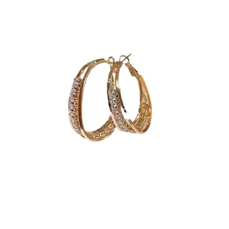 2023 Trendy Three-Layer Hoop Earrings: Elegant Versatile Fashion Jewelry