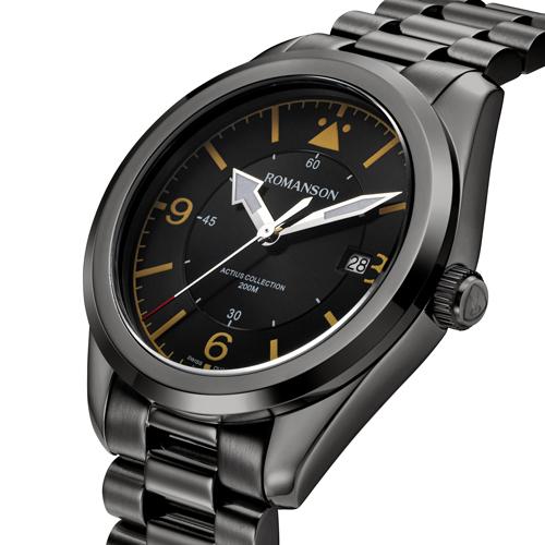 Lomanson Actius Men'S Metal Watch Rwammm4Bf527Bkgu0