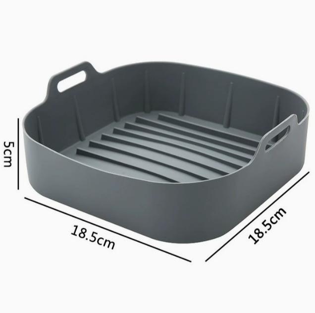 1pcs Reusable Air Fryer Oven Baking Tray Silicone Bakery Mat for Home Baking Tools