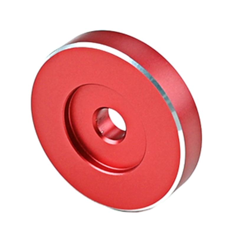 45 Rpm Adapter for 7 In Vinyl Record Turntables Discs Dome, Aluminum Alloy