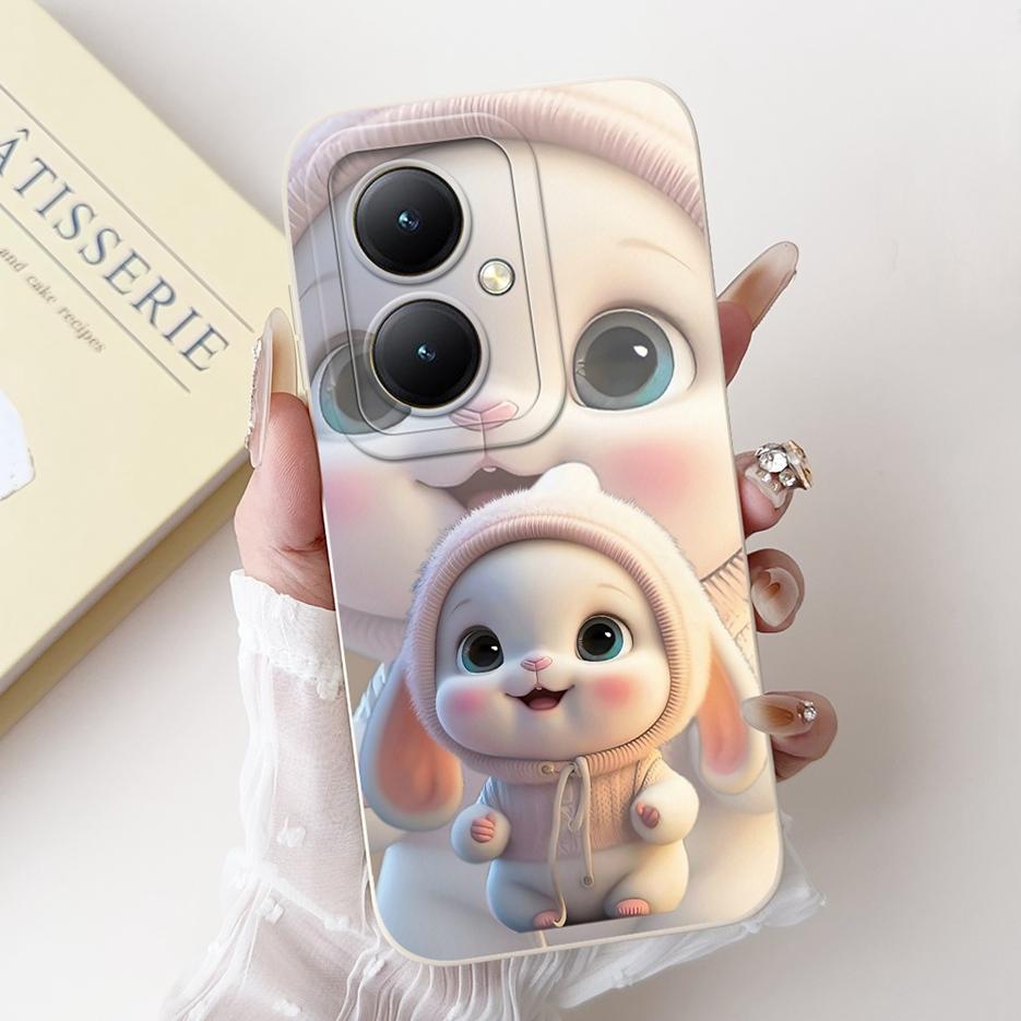 Für Xiaomi Redmi 13C 5G Hülle Luxus Blumen Cartoon Hülle Weiche TPU Matte Handyhülle Für Xiaomi Redmi 13R Redmi13C 5G Fundas Taschen