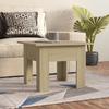 VidaXL Coffee Table Sonoma Oak 55x55x42 Cm Engineered Wood 810238