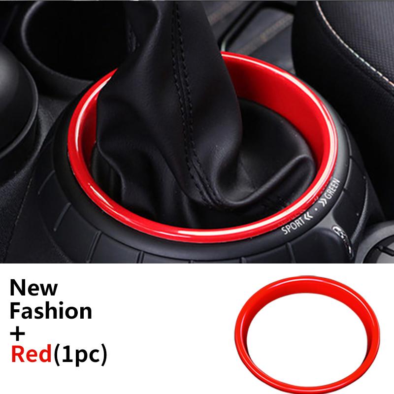 Car Gear Lever Panel Ring Cover For MINI ONE COOPERS JCW Clubman F54 F55 F56 F57 F60 Countryman Interior Decoration Accessories