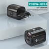 Pd 20W Usb & Type C Dual Ports Fast Charger Quick 3.0 Charger Adapter For Iphone 14 13 12 Xiaomi Samsung Eu&Us Wall Charging