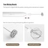 2 In 1 USB Rechargeable Electric Egg Beater Whisk Coffee Mixer Double Heads Milk Frothers  Baking Stirrer Kitchen Gadgets