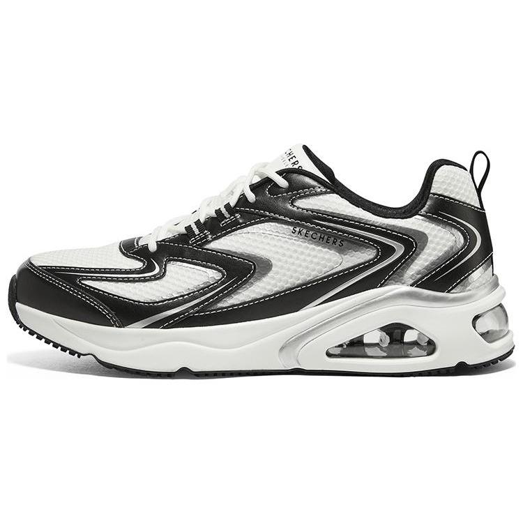 Skechers Tres-Air Vision Airy White Black Men s 183075-WBK EU 42