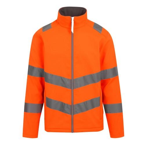

Regatta Professional Mens 2 Layer Hi-Vis Soft Shell Jacket 3XL