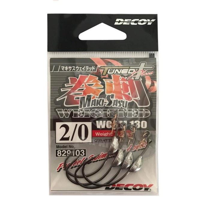 Katsuichi Decoy Worm130 Weighted Hook #2/0 - 1.5g