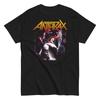 MerchMoment Anthrax - Die On Your Feet T-Shirt Mens Womens Tees Top Tops Tee T-Shirt Mens Womens Tees Top Tops Tee Black New