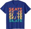 Retro Vintage Skating Gift For Skaters Youth Unisex T-shirt